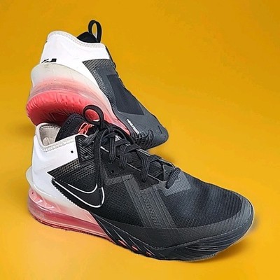 Nike LeBron 18 Low Heart of Lion Men's Sneakers Size 9 Red Black White CV7562