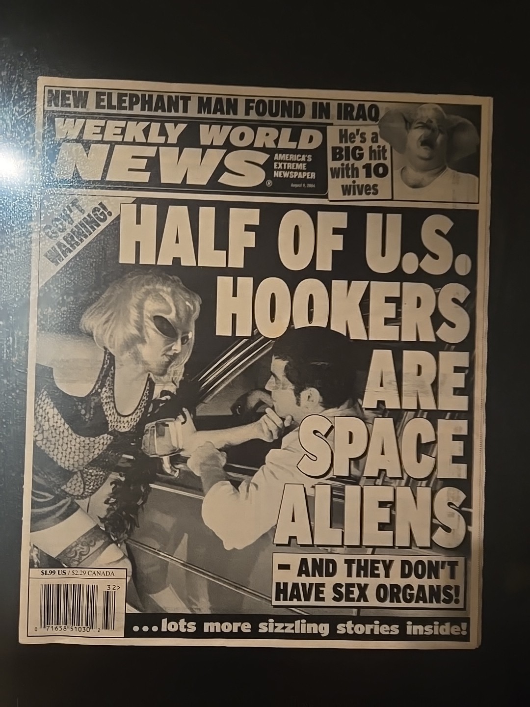 weekly world news Hookers Are Space ALIENS-image