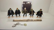 Lord of the Rings Hobbits There and Back again plus extra Action Figures toybiz