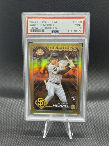 2024 Topps Chrome - Radiating Rookies Jackson Merrill #RR-20 (RC)