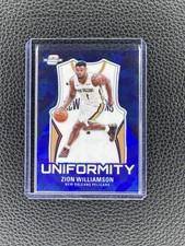2023-24 Panini Donruss Optic Zion Williamson Uniformity Blue /75