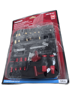 #ad #ad Husky Air Accessory Kit with Case 19 Piece MISSING $15.99