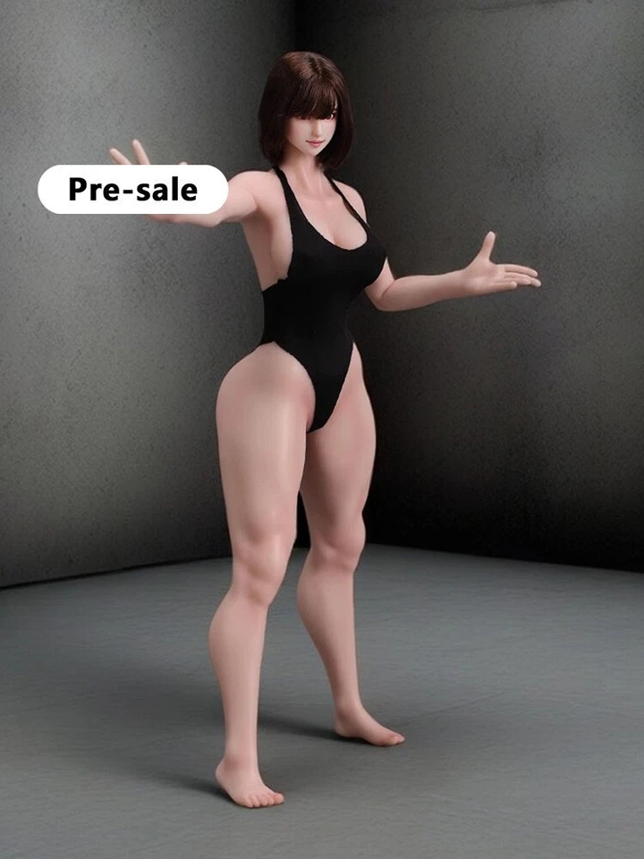 Cuerpo de silicona sin costuras hueso de dedo 1/6 para figura femenina de 12" Foto 2 de 4