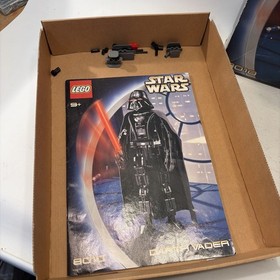 LEGO Star Wars 8010 Darth Vader Incomplete w Box Manual 2002