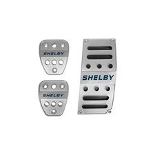 Drake Muscle Cars Pedal Cover Billet With Shelby Logo Set Manual Mustang 2005...