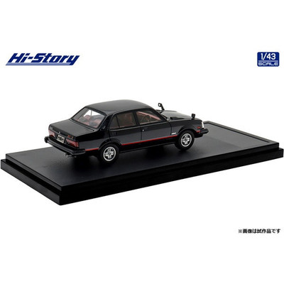 Hs472Bk 1/43 Isuzu Gemini Sedan Zz/T 1981 Black Resin Cast