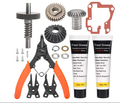 Worm Gear Kit for KitchenAid 5QT 6QT Mixer W11086780 9709231 w/Grease