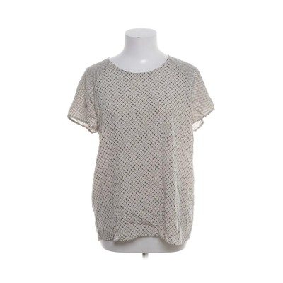 Custommade, Top, Größe: 40, Beige/Schwarz, Seide/Elasthan, Damen #mPs