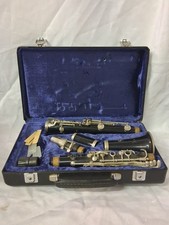 Paris France Buffet B12 Clarinet Crampon Student Carry Case Untested Read