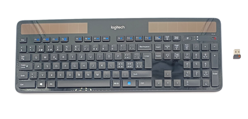 Logitech K750 Kabellose Solar Tastatur für Windows - Schwarz QWERTZ Deutsch - Bild 3 von 4