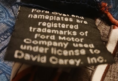 Ford Mustang Shirt GT 5.0 David Carey Men's XL All Over Print Button Down - Picture 21 of 21