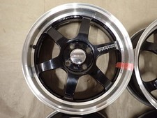 RAYS VOLK RACING TE37 KCR Wheels Rims 16 inch 5.5J +45 PCD100 4H set of 4