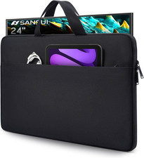 24 Inch Portable Monitor Case, Protective Carrying Sleeve for 23.8-24 Inch Porta