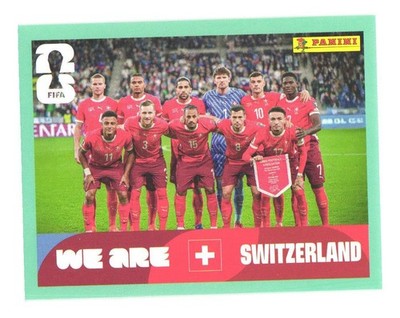 Panini FIFA WM 2026 World Cup Sticker Switzerland SUI 13 We Are Switzerland Team