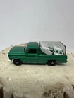 1960's MATCHBOX LESNEY # 50 Kennel Truck Dark Green with 3 Dogs - very nice