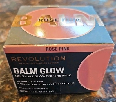 Revolution The Balm   Rose Pink Multi Use Glow   Lips Cheeks Face   Vegan NEW