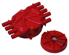 MSD 8017 Cap and Rotor Kit Red