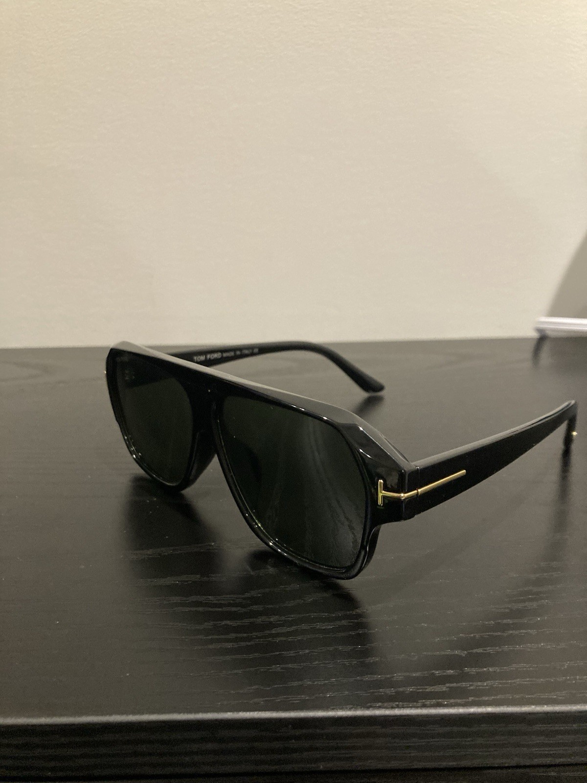 Tom Ford Sunglasses Are Rectangular Style Black F… - image 1