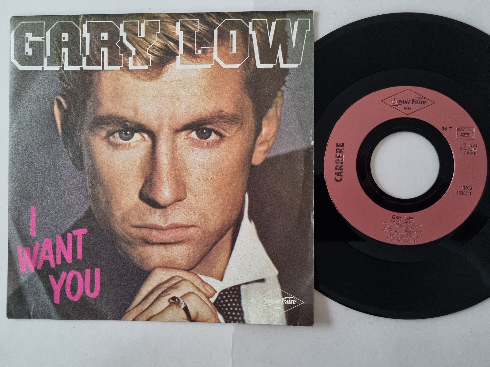 Gary Low - I Want You 7'' Vinyl France ITALO DISCO