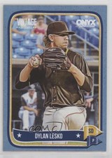 2024 Onyx Vintage Aqua Bordered /99 Dylan Lesko #OVDYLE 19bk