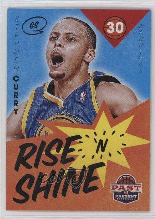 2012-13 Panini Past & Present Rise 'n Shine Stephen Curry #81 03df