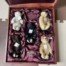 Steiff UK Baby Bear Set of 5 with Box From Japan used