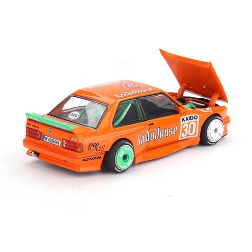 Kaido House x Mini GT 1:64 BMW M3 KAIDOHAUS V1 Orange Diecast Model KHMG177-3G - Picture 4 of 6