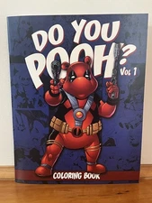 Do You Pooh - Coloring Book Marat Mychaels HTF NM