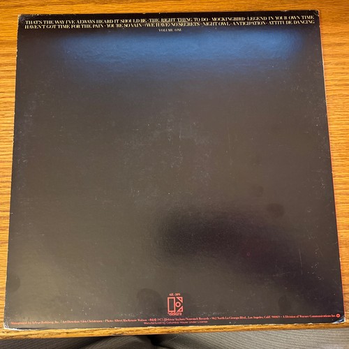 Carly Simon - "The Best of Carly Simon" - LP, Misprint Label - Picture 2 of 6