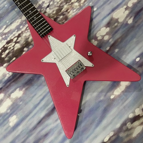 Guitarra Eléctrica Hot Pink Daisy Rock Debutante Star Basswood Palisandro Diapasón - Imagen 4 de 17