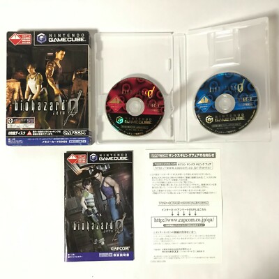Biohazard 0 Zero w/box Nintendo GameCube GC NTSC-J Japan VG [For Jpn Con.]
