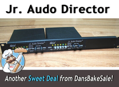 Jr. Audio Director by Benchmark Media Systems - Qty 2 in Rackmount Kit