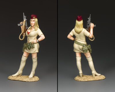 KING & COUNTRY ISRAELI DEFENSE FORCE IDF026 ISRAELI LOOKING FOR TROUBLE MIB