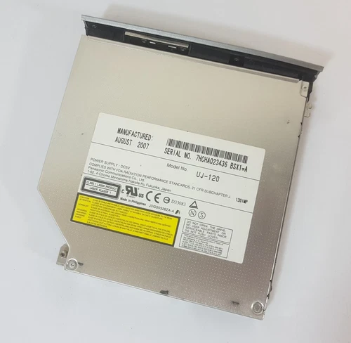Slim IDE Blu Ray Laufwerk Panasonic UJ-120 aus Notebook Sony Vaio PCG-8Z2M