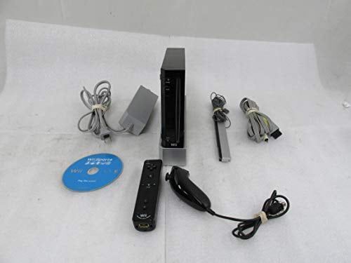 Nintendo Wii Console Bundle - Black with Wii Sports - Picture 1 of 1