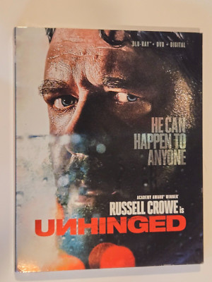 Unhinged (Blu-ray, 2020) RUSSELL CROWE BRAND NEW