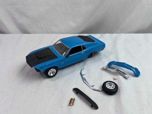 1/24 25 PROMO BUILT KIT PARTS FORD MUSTANG BOSS 429 BLUE