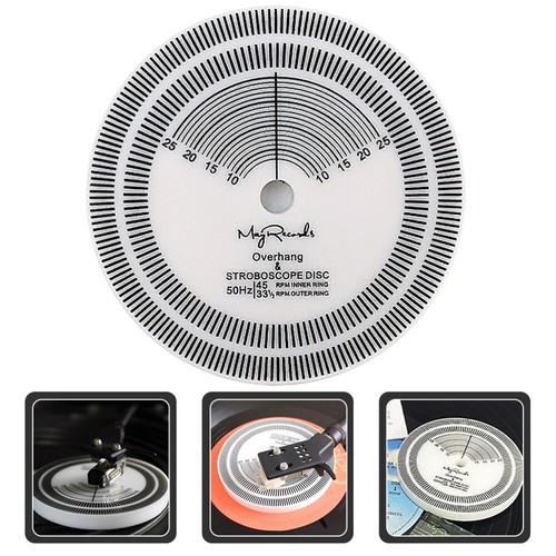 Ringmaschinengeschwindigkeitsmessungsinstrument Vinyl -Plattenspieler