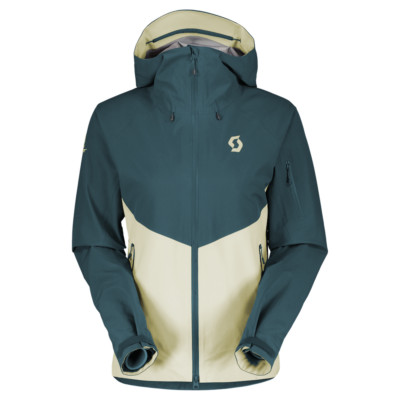 Scott Explorair 3L Damen Jacke Aruba Green/Pale Yellow