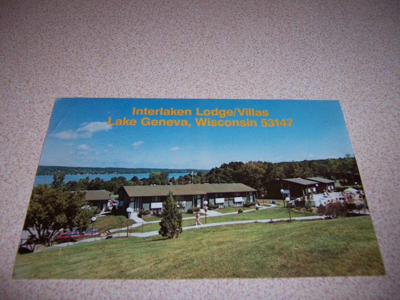 1970s INTERLAKEN LODGE/VILLAS, LAKE GENEVA, WI. VTG POSTCARD eBay