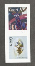 2023 NEW ISSUE~ ART ON STAMP II  EARLEY/LE BROCQUY N RATE COIL COLLECTORS PAIR