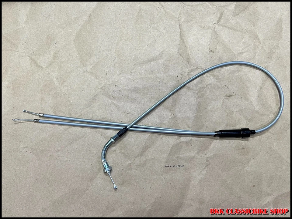 本田 CB160 CB96 CB93 制动油门速度计离合器电缆 灰色全套 — 第 4/4 张图片