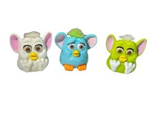 Vintage Furby McDonald’s Happy Meal Toy Lot Of 3 Interactive 3” Toys