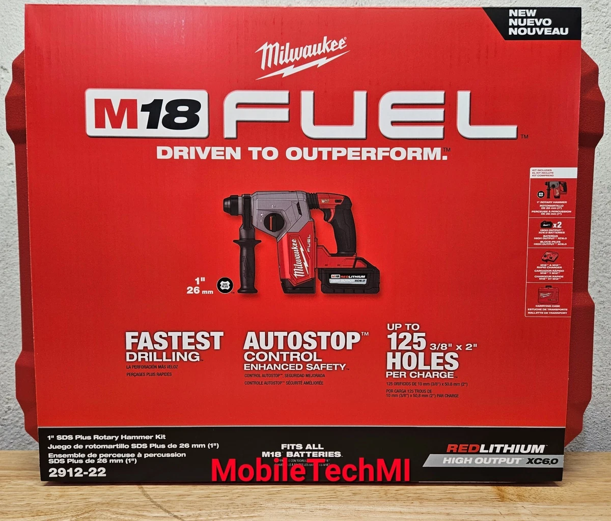 Milwaukee 1 sds plus 2024 rotary hammer kit