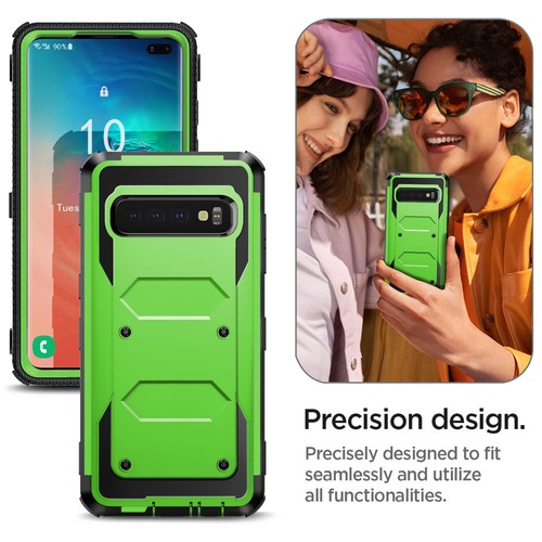 Custodia telefono ibrida a impatto per Samsung S10 5G/S10+/S10e S10 protezione schermo - Foto 6 di 54