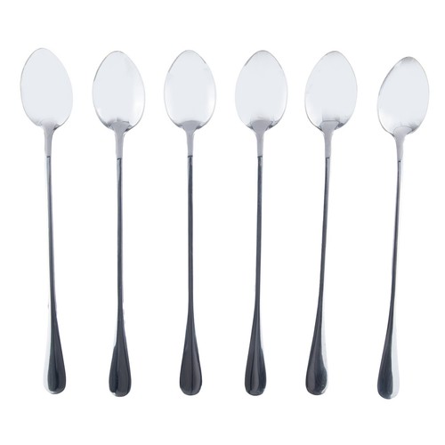 6 Pcs Stainless Steel Spork Soup Salad Noodle Spoon Fork Cutlery Tableware AU - Picture 19 of 24