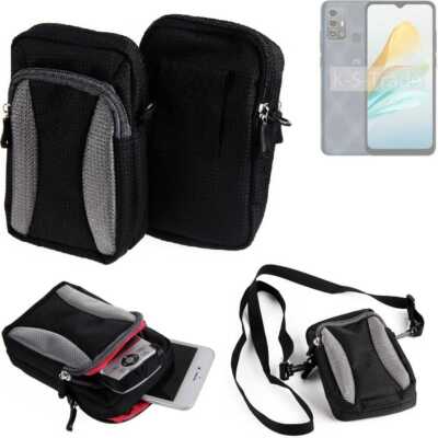 Umhängetasche / Holster für ZTE Blade A53 Pro Gürteltasche Case Schutz-Hülle