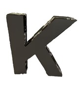 Letter "K" Decor