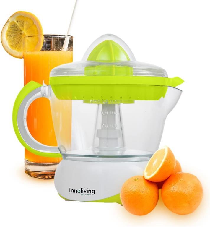Spremiagrumi Elettrico Innoliving 40W: Caraffa 0,7L e Design Compatto