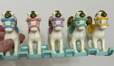 1989 Vintage Tyco Rocking Horses for 5 Quints Dolls